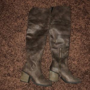 WORN ONCE thigh high boots from Nordstrom